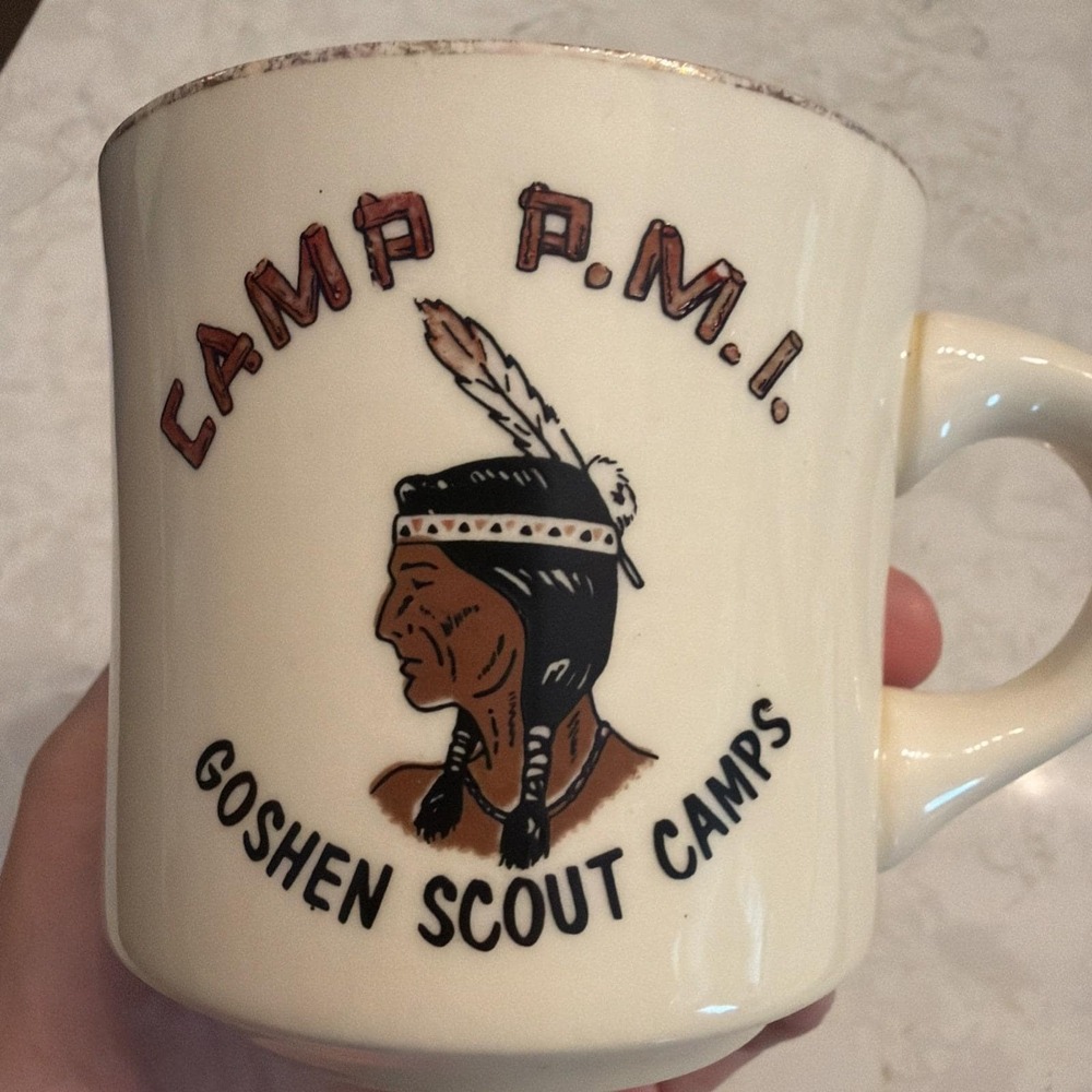 BSA Boy Scouts Coffee Mug Camp P.M.I Goshen Scout Camps Virginia USA